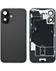 Back Glass with Frame and MagSafe Magnet for iPhone 16 (BLACK TITANIUM) (Service Pack)