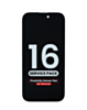 Order the OLED assembly with a pre-installed proximity sensor flex for iPhone 16 in a service pack.
