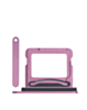 Single Sim Card Tray for iPhone 16 / 16 Plus (PINK)