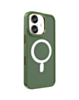 iPhone 16 Plus New Magnetic Wireless Charging Case - DARK GREEN (Only Ground Shipping)