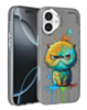 Animal Graffiti Design Wireless Charging Case - Style 8 for iPhone 16 Plus (Only Ground Shipping)