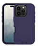 Heavy Duty Case for iPhone 16 Pro (NAVY BLUE & BLACK) (Only Ground Shipping)