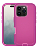 Heavy Duty Case for iPhone 16 Pro (HOT PINK) (Only Ground Shipping)