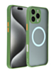 Wireless Charging Protector Matte Case - GREEN for iPhone 16 Pro (Only Ground Shipping)