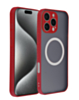 Wireless Charging Protector Matte Case - RED for iPhone 16 Pro (Only Ground Shipping)