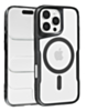Glossy & Transparent Magnetic Case - BLACK for iPhone 16 Pro (Only Ground Shipping)