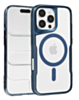 Glossy & Transparent Magnetic Case - DARK BLUE for iPhone 16 Pro (Only Ground Shipping)