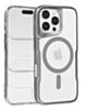 Glossy & Transparent Magnetic Case - SILVER for iPhone 16 Pro (Only Ground Shipping)