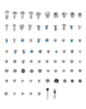 Complete Screw Set for iPhone 16 Plus