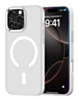 New Magnetic Wireless Charging Case with IC Chip (WHITE) for iPhone 16 Pro Max (Only Ground Shipping)