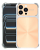 CD-Pattern Electroplated Four Corner Shockproof Case - GOLD for iPhone 16 Pro Max (Only Ground Shipping)