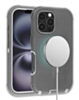 Wireless Charging Heavy Duty Case - GRAY for iPhone 16 Pro Max (Only Ground Shipping)