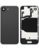 Back Glass with MagSafe Magnet & NFC & Flashlight Flex for iPhone 16e (BLACK)