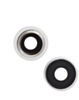 Back Camera Lens with Bracket & Bezel for iPhone 16e / 17e (WHITE)