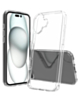 Ultra Glossy Protector Case - ALL CLEAR for iPhone 16 Plus (Only Ground Shipping)
