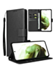 iPhone 16 Plus Leather Wallet Case with Card Slot - BLACK (Only Ground Shipping)
