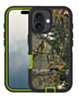 Heavy Duty Case for iPhone 16 Plus (CAMO GREEN) (Only Ground Shipping)