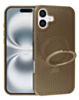 Heat Dissipation Case with Kickstand - BROWN for iPhone 16 Plus (Only Ground Shipping)