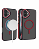 iPhone 16 Plus Slim Non-Slip Translucent Matte Wireless Charging Case - RED (Only Ground Shipping)