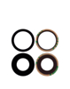 Back Camera Lens with Adhesive for iPhone 16 / 16 Plus (2 Piece Set) (Single Pack) (Aftermarket)