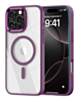Shiny Magnetic Clear Cases - PURPLE for iPhone 16 Pro (Only Ground Shipping)