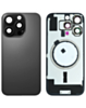 Back Glass with MagSafe Magnet for iPhone 16 Pro (NO LOGO) (BLACK TITANIUM)