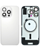 Back Glass with MagSafe Magnet for iPhone 16 Pro (NO LOGO) (WHITE TITANIUM)