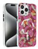 Graffiti Design with Wireless Charging Magnetic Case - PINK for iPhone 16 Pro (Only Ground Shipping)