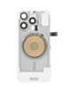 Clear Back Glass with Wireless NFC and MagSafe Magnet for iPhone 16 Pro (NO LOGO) (NATURAL TITANIUM)
