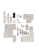 Full Metal Bracket Set for iPhone 16 Pro