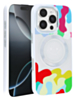 Happy Face Wireless Charging Case - WHITE for iPhone 16 Pro / 17 (Only Ground Shipping)