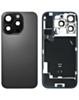Back Glass with Frame and MagSafe Magnet for iPhone 16 Pro (BLACK TITANIUM) (Service Pack)
