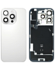 Back Glass with Frame and MagSafe Magnet for iPhone 16 Pro (WHITE TITANIUM) (Service Pack)