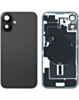 Back Glass with MagSafe Magnet & NFC & Flashlight Flex for iPhone 16 Plus (BLACK) (NO LOGO)