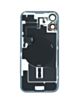 Back Glass with MagSafe Magnet & NFC & Flashlight Flex for iPhone 16 Plus (BLACK) (NO LOGO)