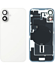 Back Glass with MagSafe Magnet & NFC & Flashlight Flex for iPhone 16 Plus (WHITE) (NO LOGO)