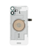 Clear Back Glass with Wireless NFC and MagSafe Magnet for iPhone 16 Plus (NO LOGO) (TEAL)