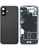 Back Glass with Frame and MagSafe Magnet for iPhone 16 Plus (BLACK TITANIUM) (Service Pack)