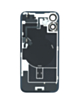 Back Glass with Frame and MagSafe Magnet for iPhone 16 Plus (White) (Service Pack)