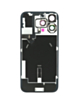 Back Glass with MagSafe Magnet & NFC & Flashlight Flex for iPhone 16 Pro Max (BLACK TITANIUM) (NO LOGO)
