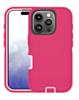 Heavy Duty Case for iPhone 16 Pro Max (HOT PINK) (Only Ground Shipping)
