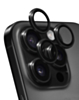 Back Camera Lens with Bracket & Bezel for iPhone 16 Pro / 16 Pro Max (Premium) (BLACK TITANIUM) (3 Piece Set)