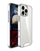 Hard Clear Case with Metal Button - CLEAR for iPhone 16 Pro Max (Only Ground Shipping)