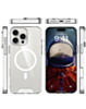Hard Clear Case with Metal Button - CLEAR for iPhone 16 Pro Max (Only Ground Shipping)