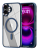 Shiny Magnetic Clear Cases - BLUE for iPhone 17 (Only Ground Shipping)