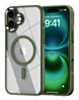 Shiny Magnetic Clear Cases - GREEN for iPhone 17 (Only Ground Shipping)
