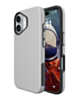 Shock Absorption Protective Dual Layer Case (SILVER) for iPhone 17 (Only Ground Shipping)