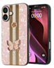 Luxury Diamond Shiny Cases with Butterfly Design - GOLD for iPhone 17 (Only Ground Shipping)