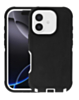 Heavy Duty Case for iPhone 17 (BLACK & WHITE) (Only Ground Shipping)