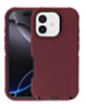 Heavy Duty Case for iPhone 17 (MAROON & BLACK) (Only Ground Shipping)